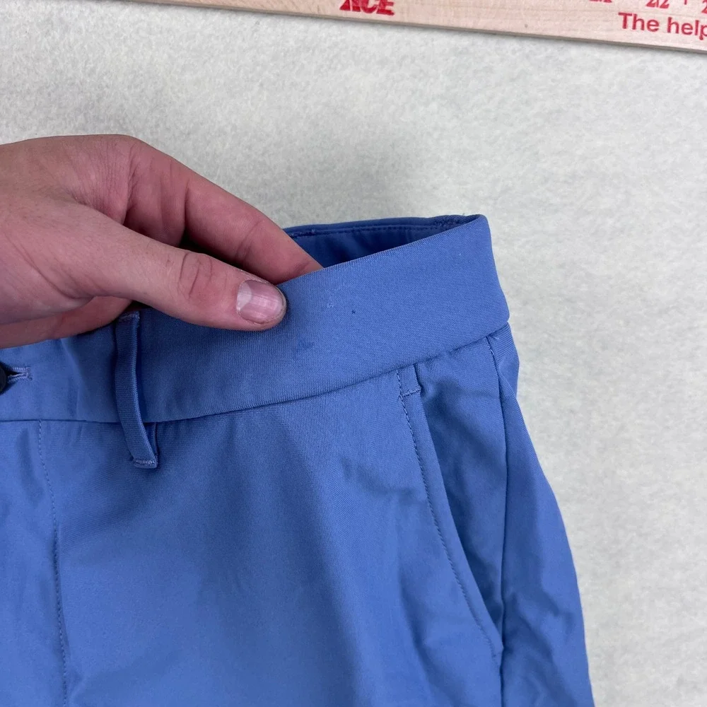 Johnnie-O Prep-Formance Mens Blue Golf Shorts Size 34 Stretch Performance Tech